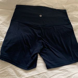 Navy Lululemon Align Shorts